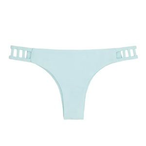 Issa de’mar Hina Side Cutout Cheeky Bikini Bottoms in Mint Green SZ M NWT
